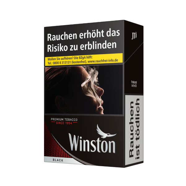 Winston Black XXL 10 x 24 Zigaretten Winston Black XXL 10 x 24 Zigaretten